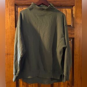 Aerie mock neck sweatshirt
